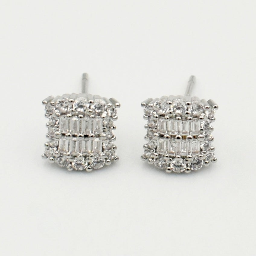 Silver Stud Earrings