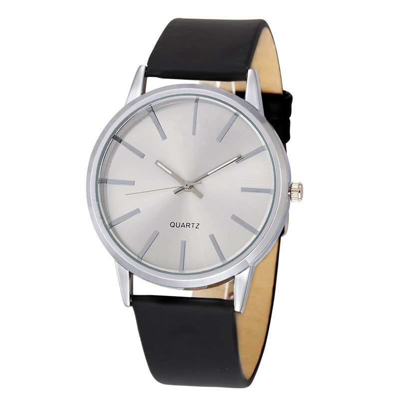 Leather Strap Watch