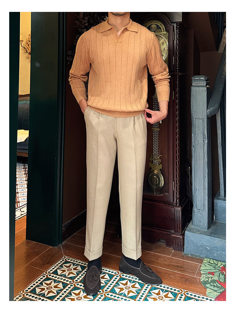 Thrustyle - V-Neck Long Sleeve
