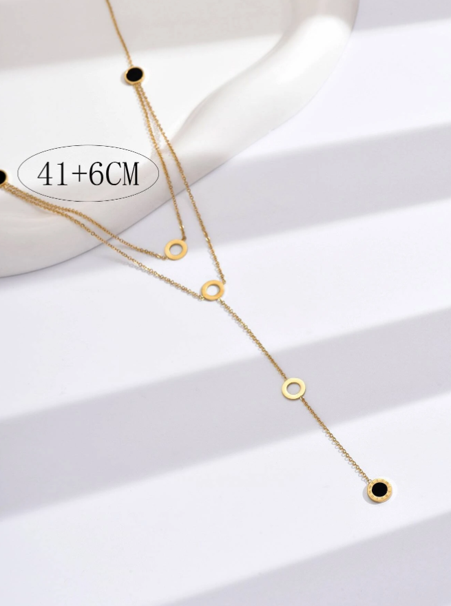 V Long Necklace