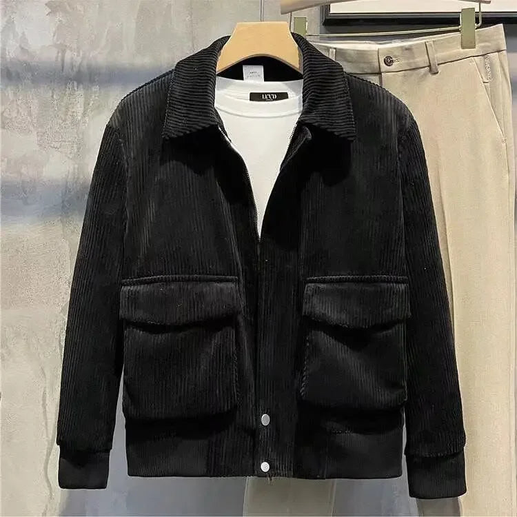 The Glacier Insulated Corduroy Jacket – Winter Warmth with Timeless Style