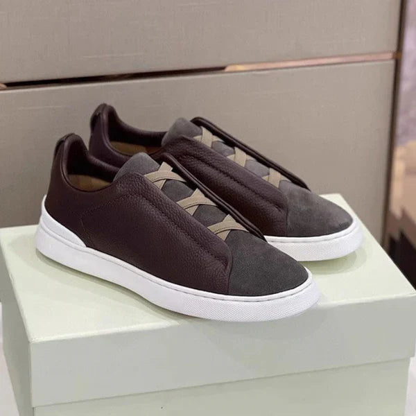 Variant image for Men’s Sneakers – Premium Leather and Suede, Comfortable Fit-15