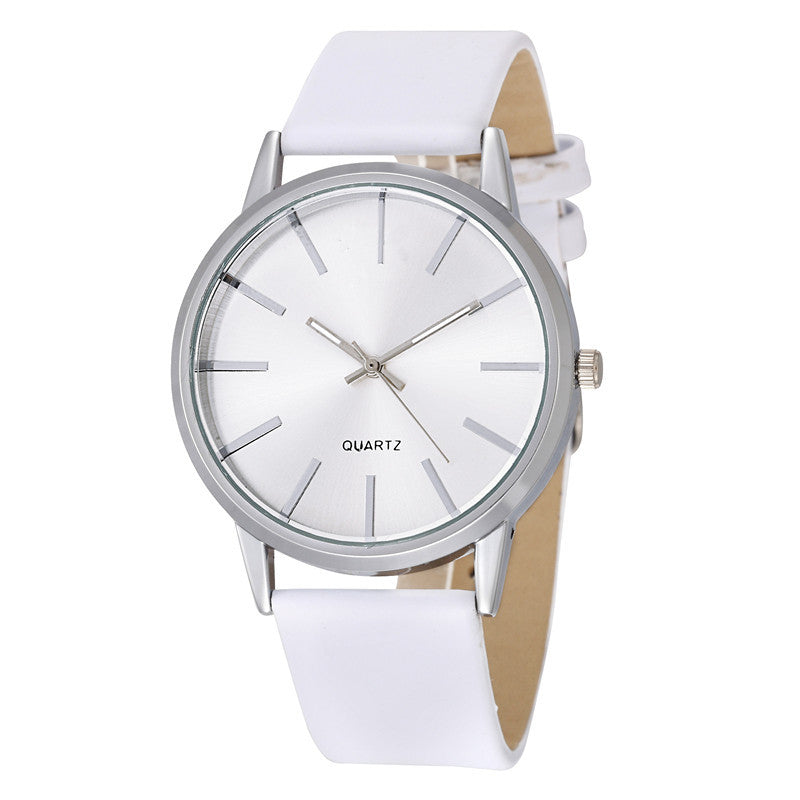 Leather Strap Watch