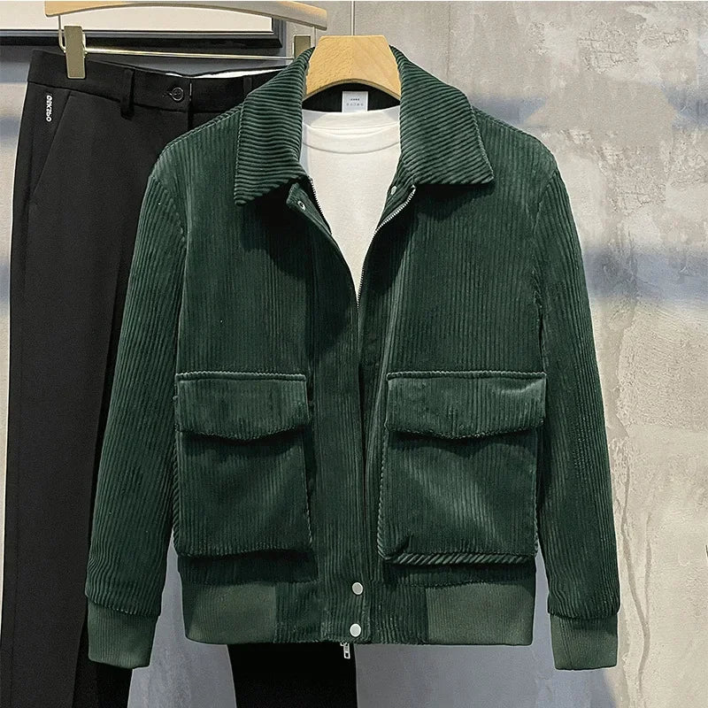 The Glacier Insulated Corduroy Jacket – Winter Warmth with Timeless Style