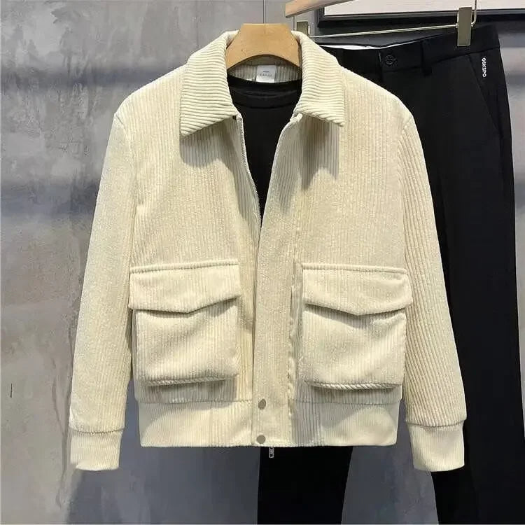 The Glacier Insulated Corduroy Jacket – Winter Warmth with Timeless Style