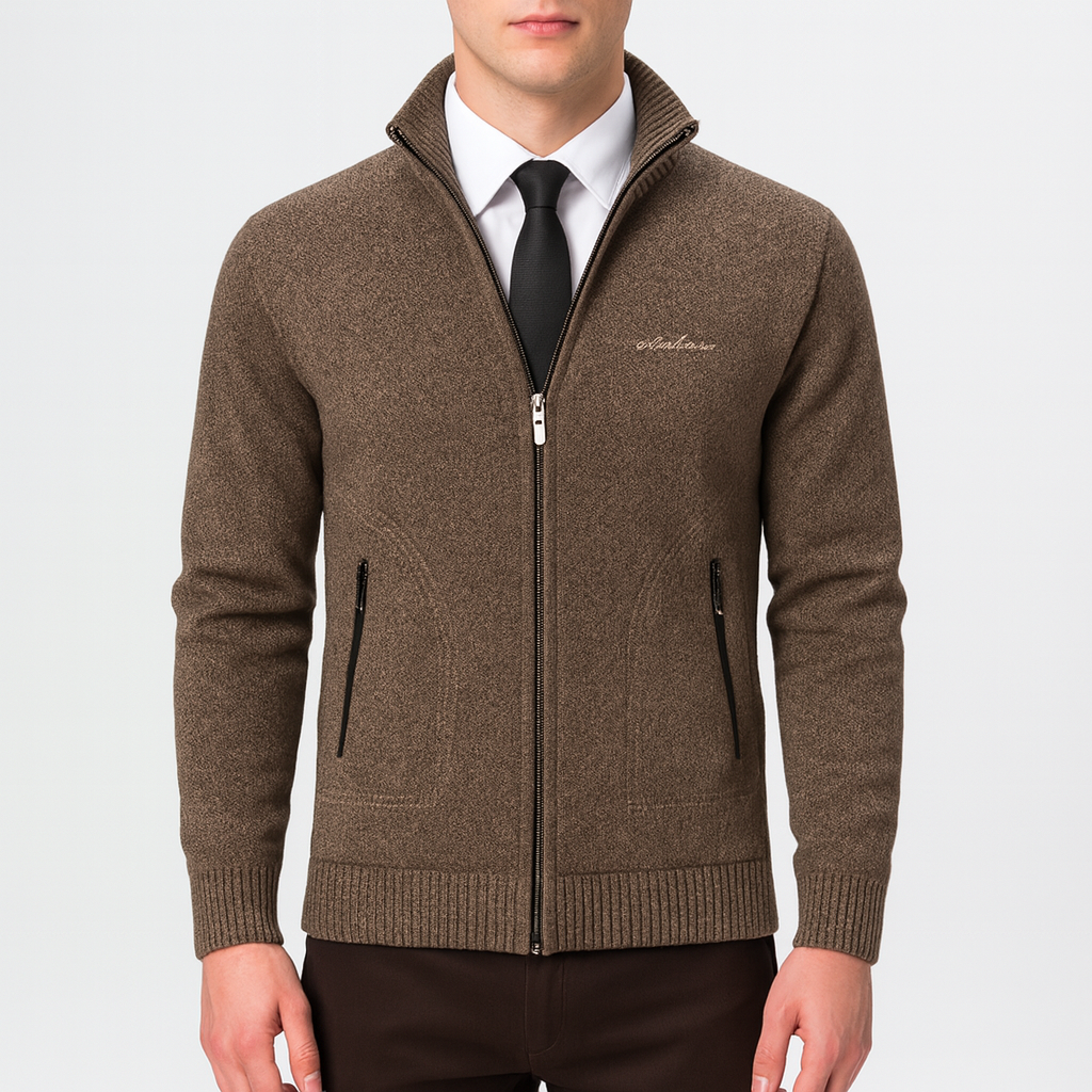 THRUSTYLE | Zip Knit Cardigan