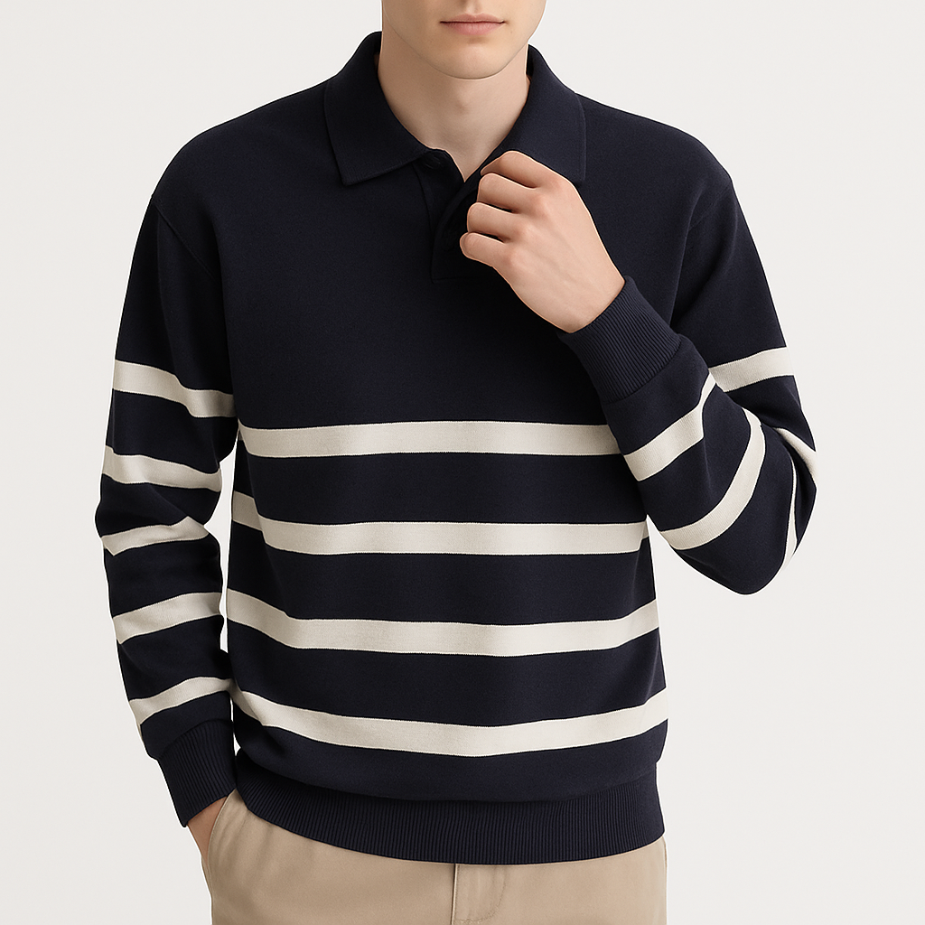 THRUSTYLE | Collared Sweater