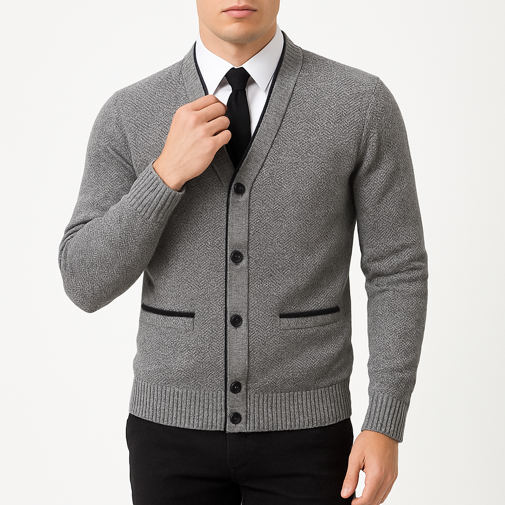 THRUSTYLE | V-Neck Cardigan