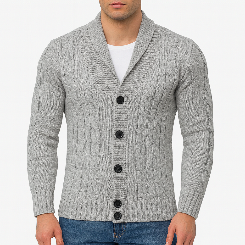 THRUSTYLE | Cable Cardigan