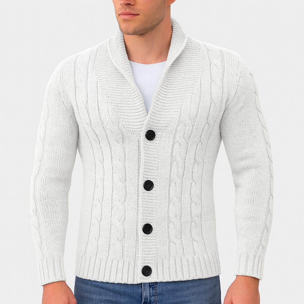 THRUSTYLE | Cable Cardigan