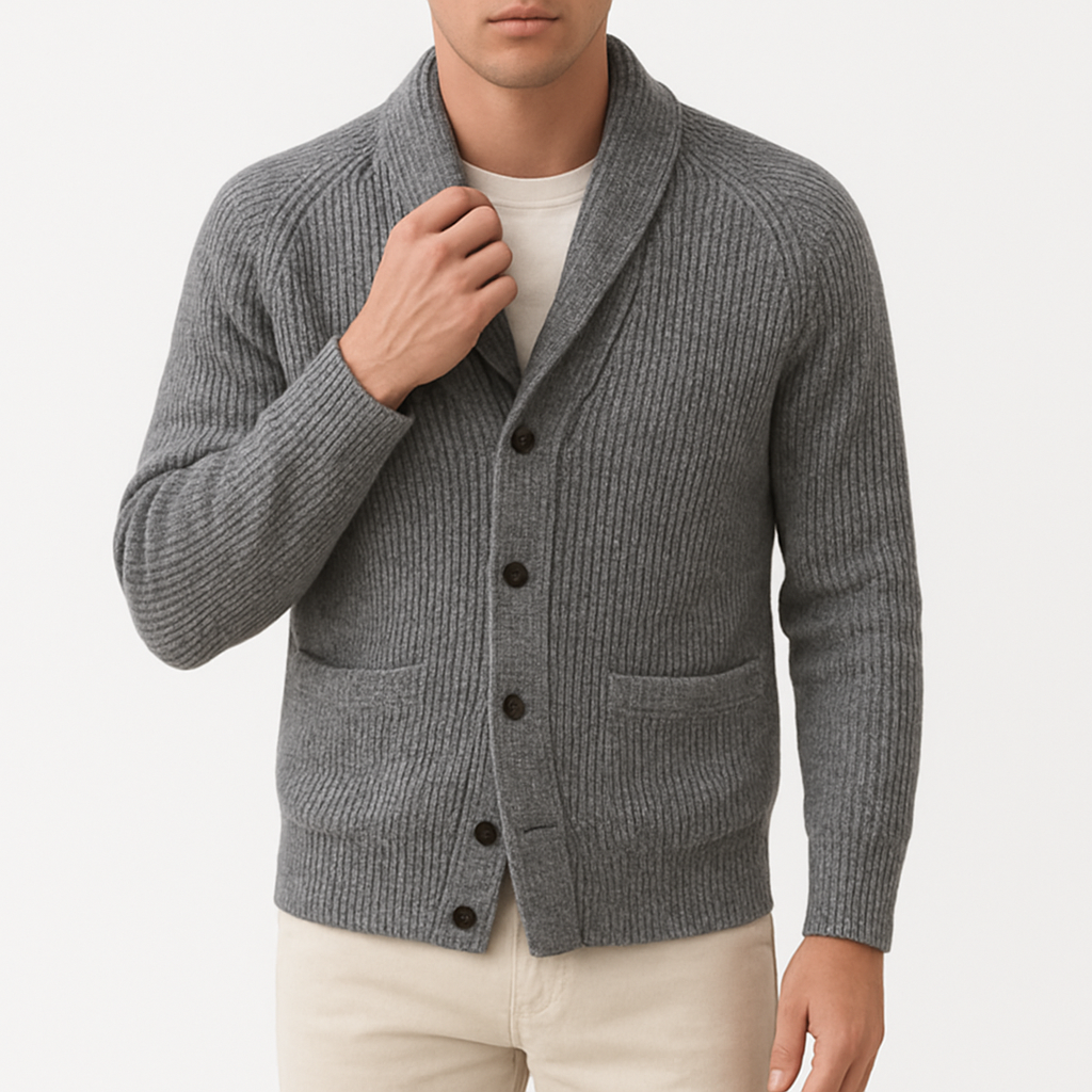 THRUSTYLE | Classic Knit Cardigan
