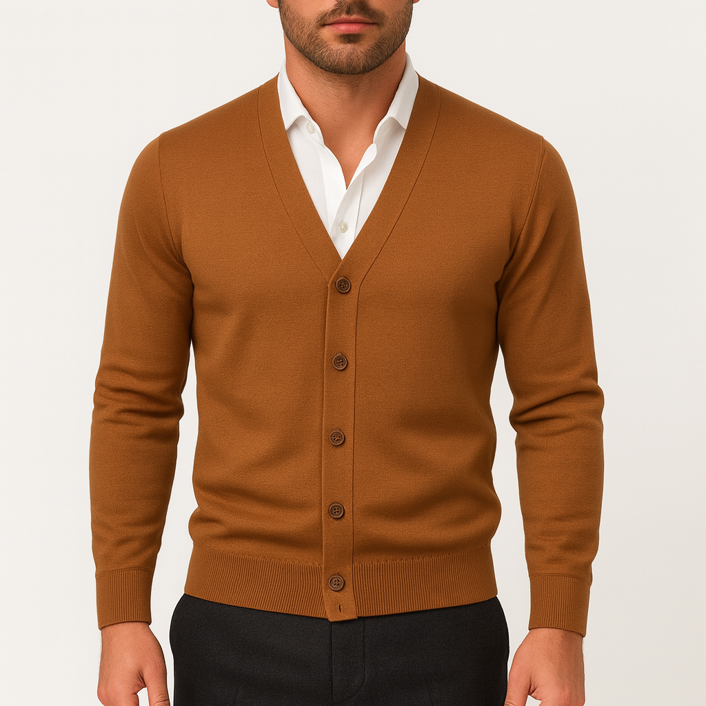 THRUSTYLE | V-Neck Cardigan