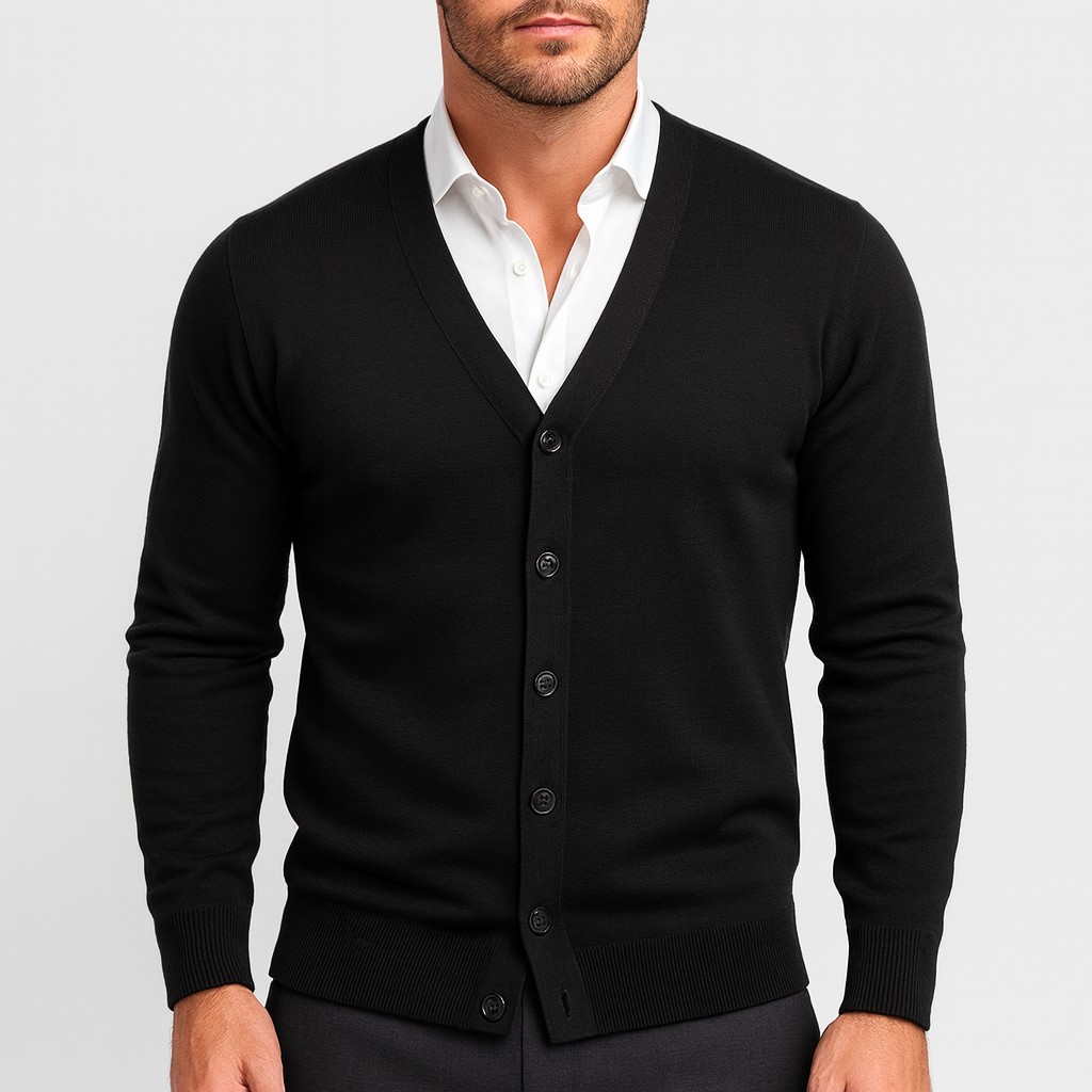 THRUSTYLE | V-Neck Cardigan