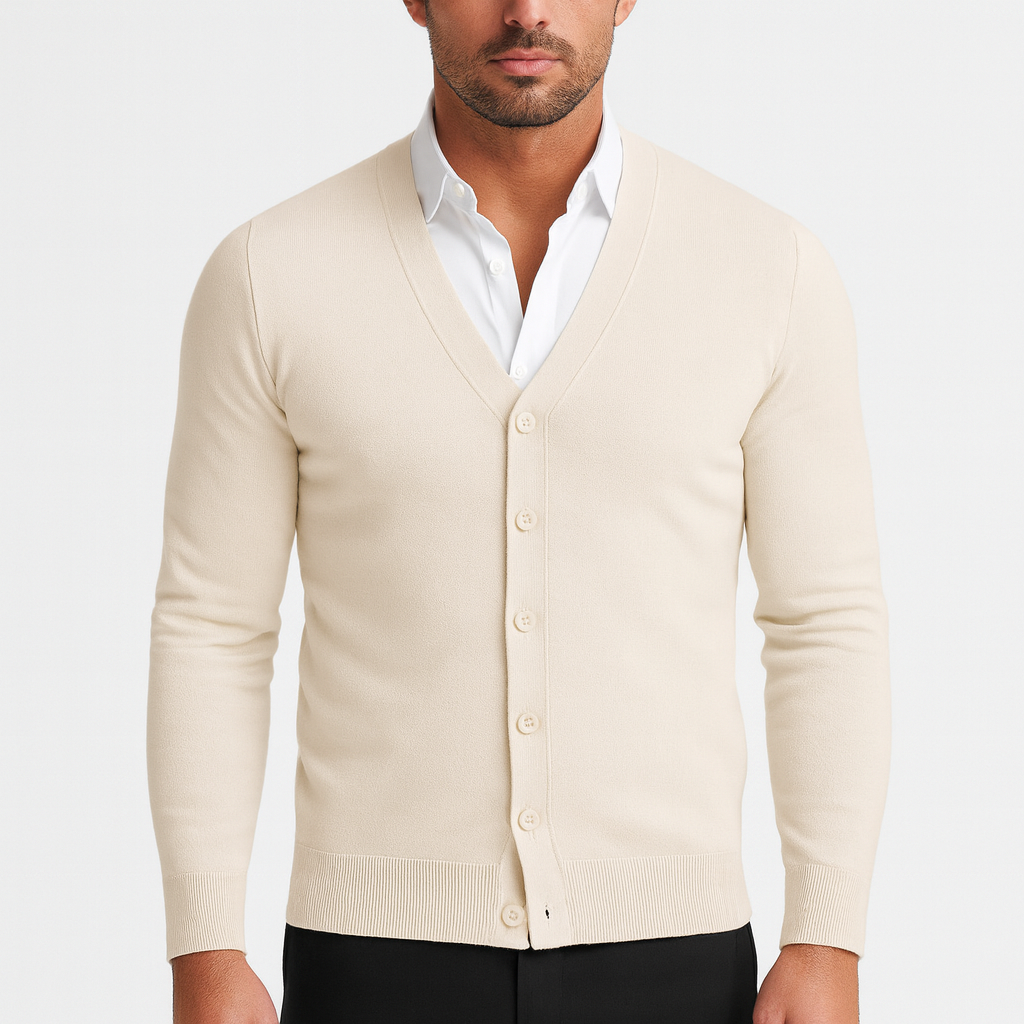 THRUSTYLE | V-Neck Cardigan