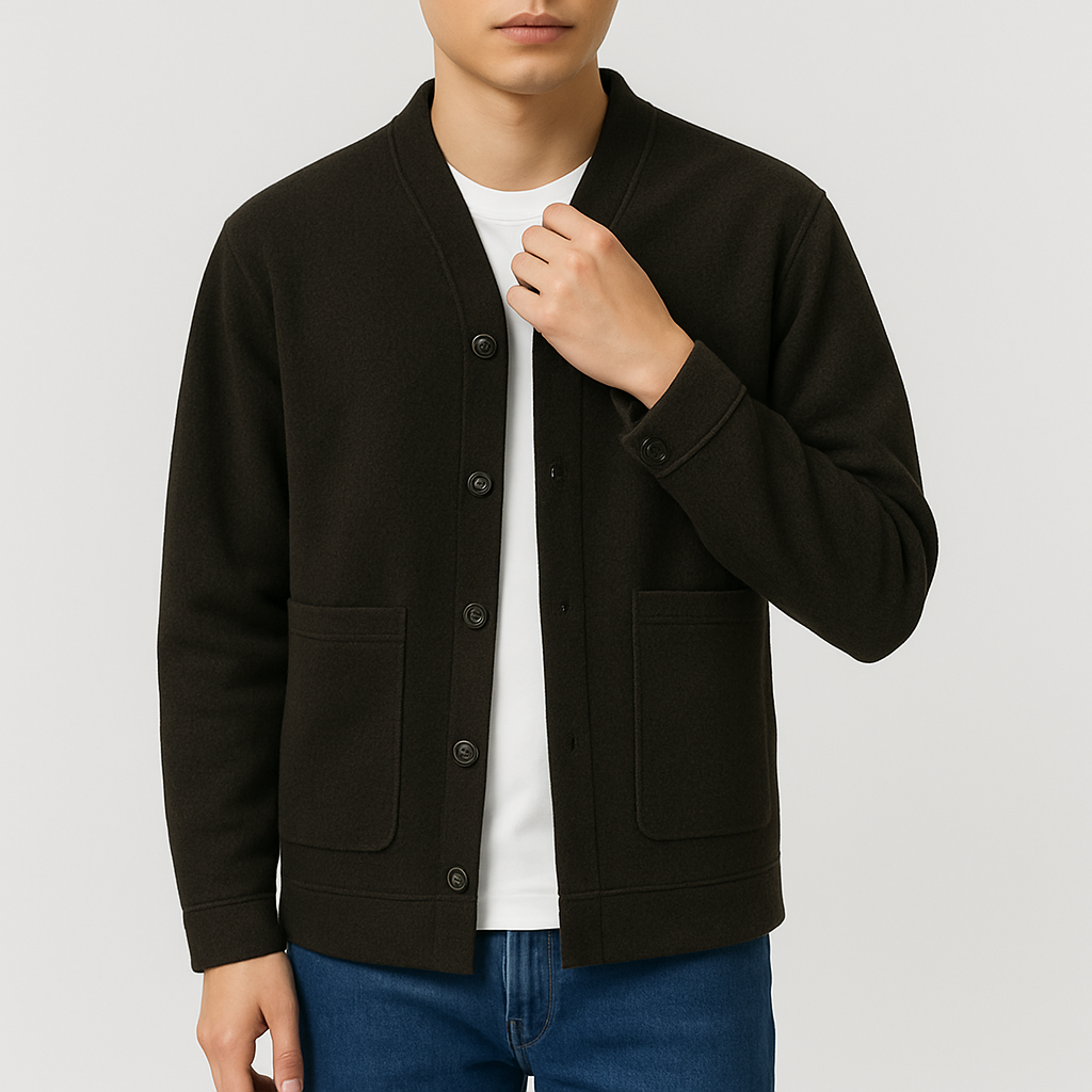 THRUSTYLE | Textured Cardigan