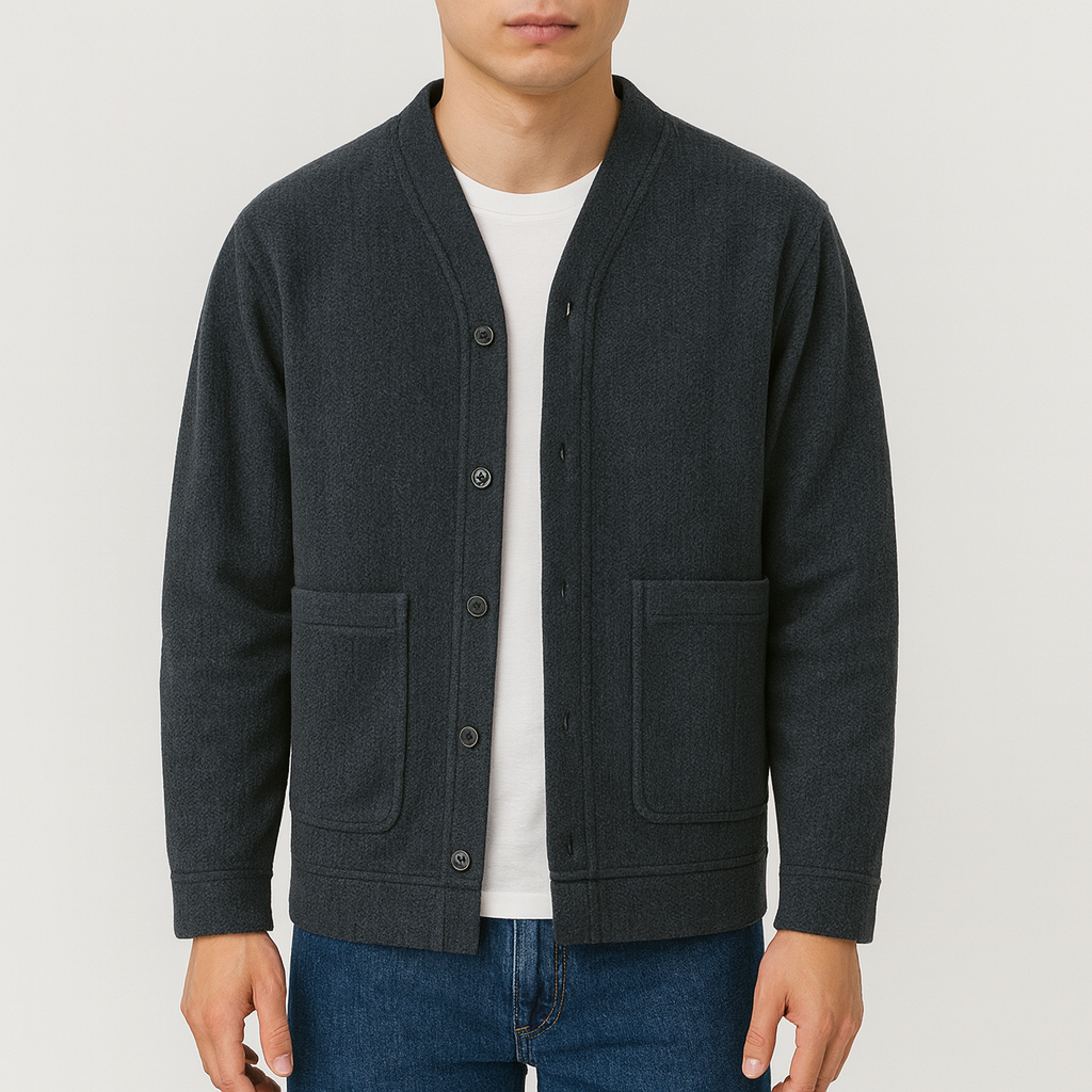 THRUSTYLE | Textured Cardigan