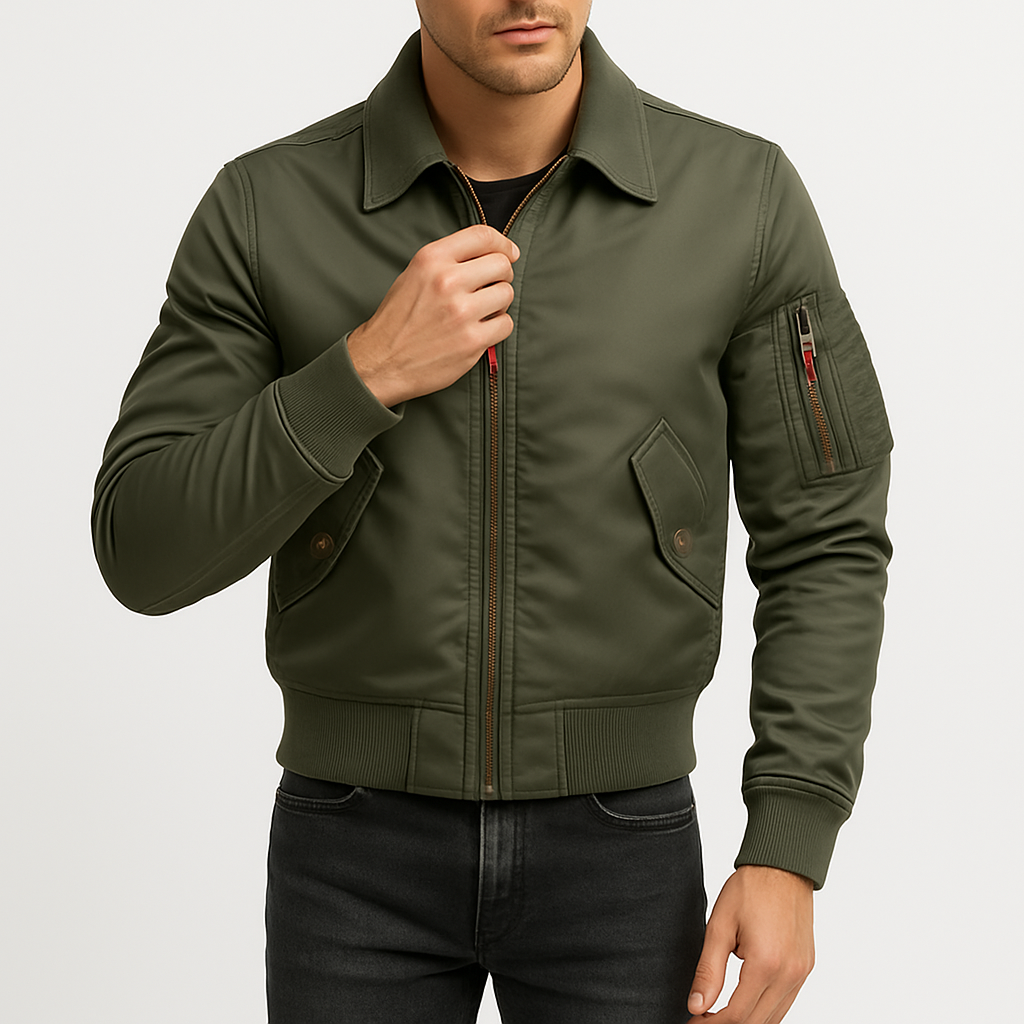 THRUSTYLE | Classic Bomber Jacket