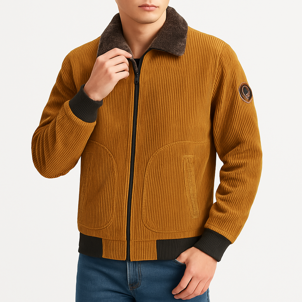 THRUSTYLE | Corduroy Sherpa Jacket
