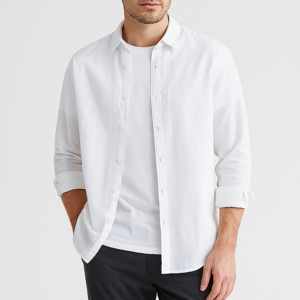 THRUSTYLE | Relaxed Linen Shirt