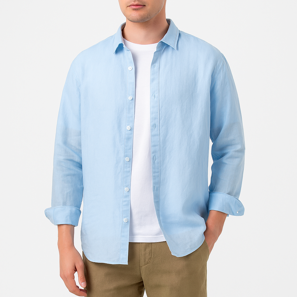 THRUSTYLE | Relaxed Linen Shirt
