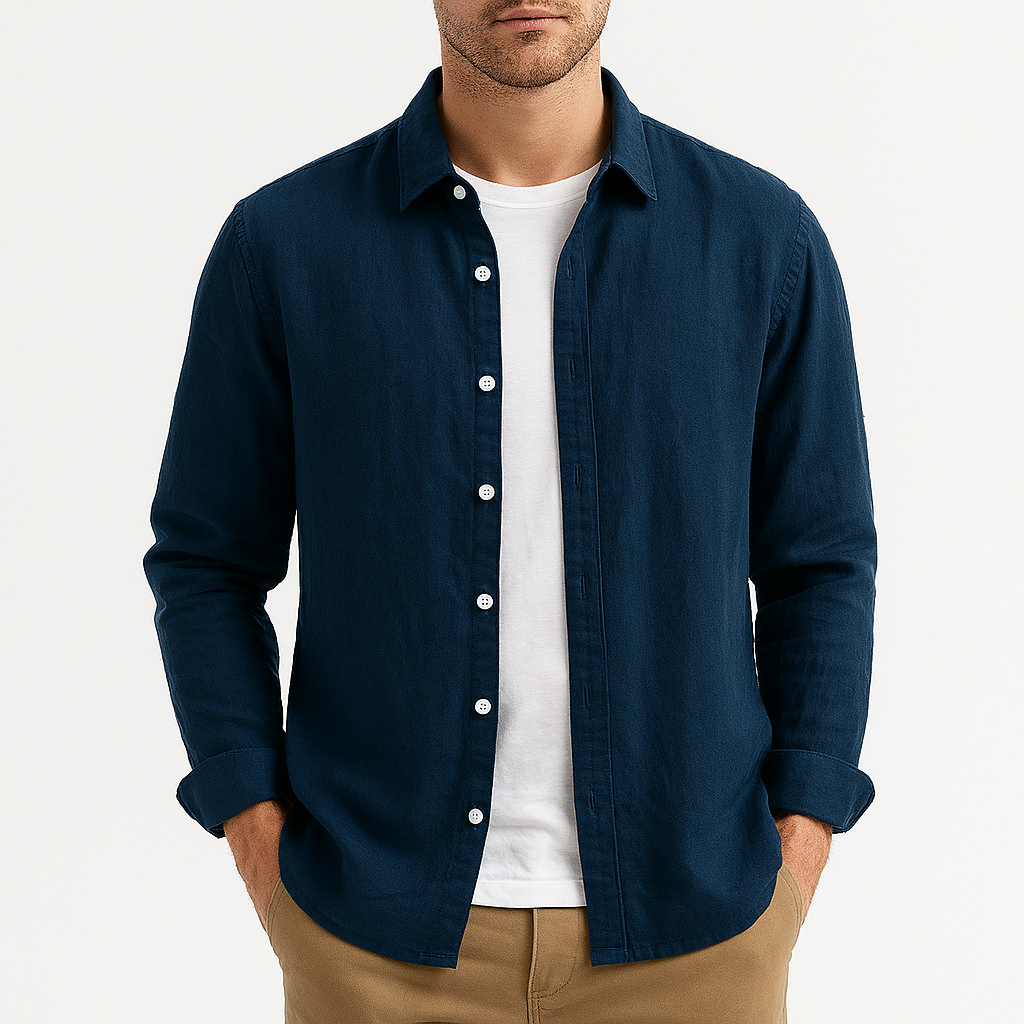 THRUSTYLE | Relaxed Linen Shirt