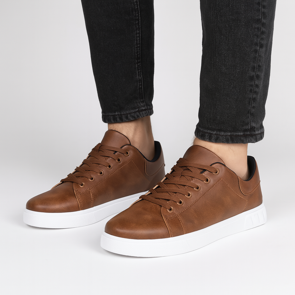 THRUSTYLE | Leather Street Sneaks