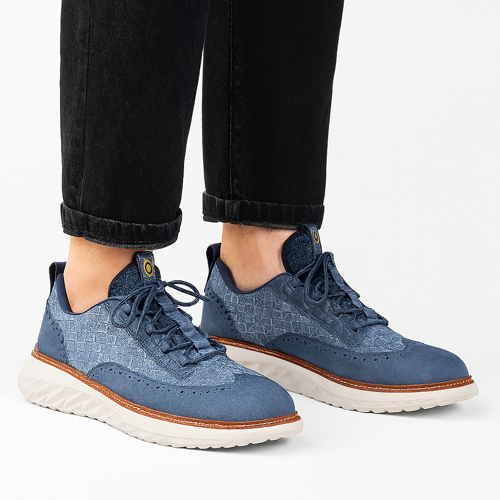 THRUSTYLE | Oxford Ridge Leather Sneakers