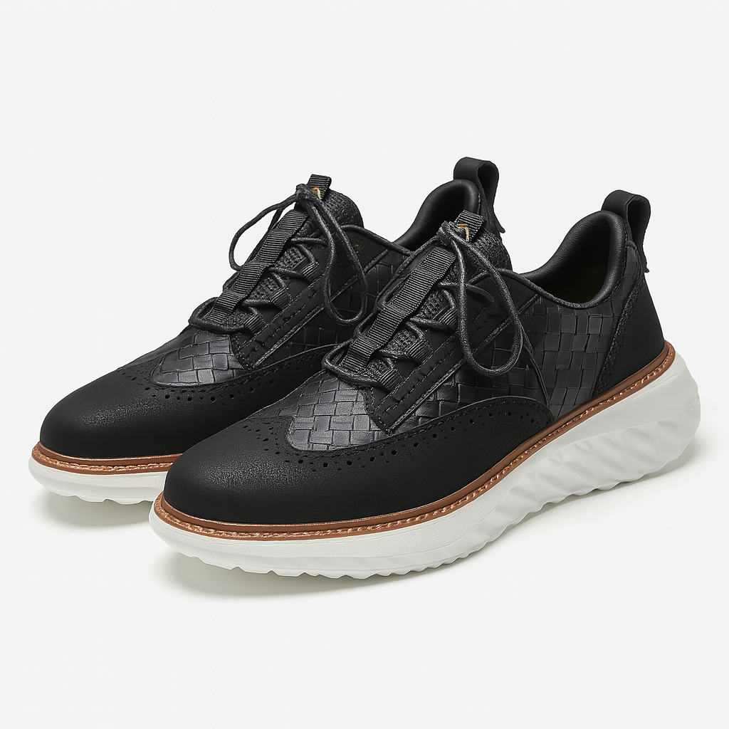 THRUSTYLE | Oxford Ridge Leather Sneakers