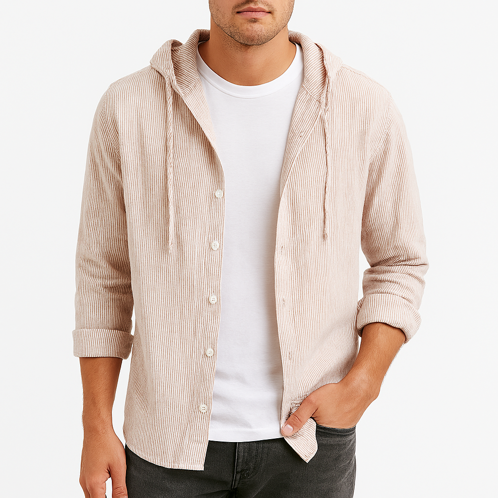 THRUSTYLE | Breezy Hooded Shirt