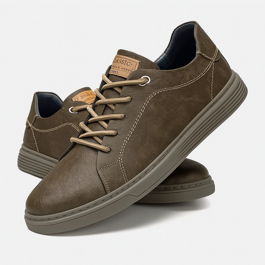 THRUSTYLE | Casual Leather Oxfords