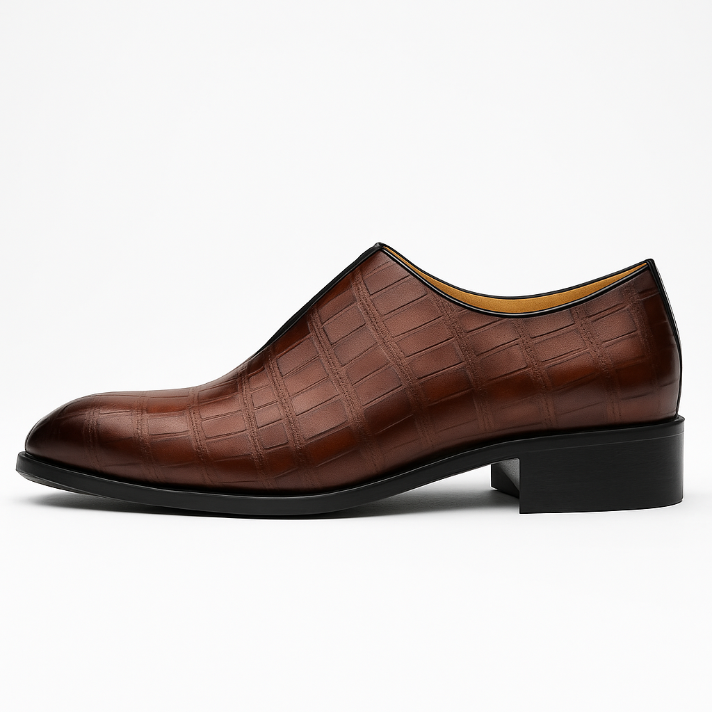 THRUSTYLE | Leather Penny Loafers