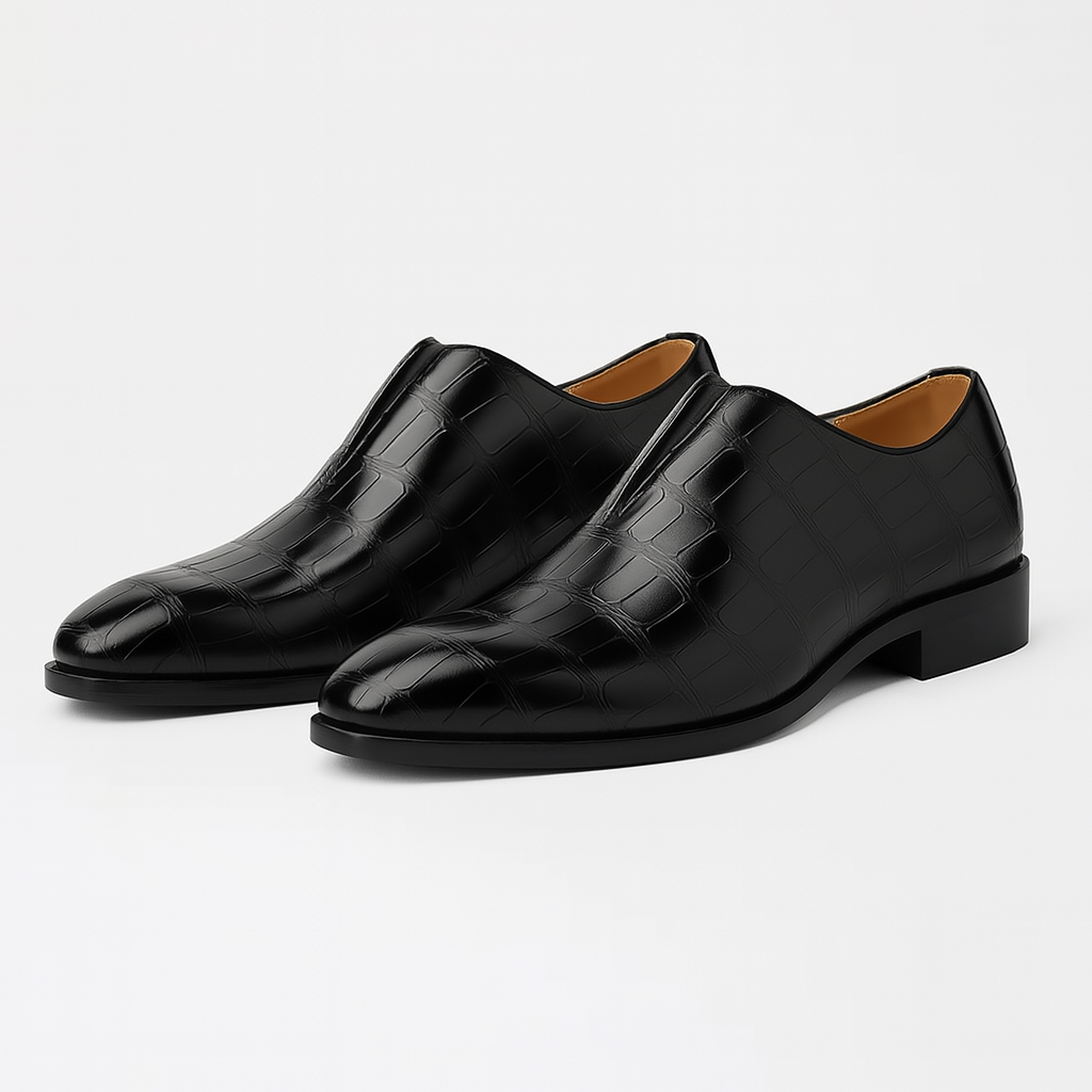 THRUSTYLE | Leather Penny Loafers