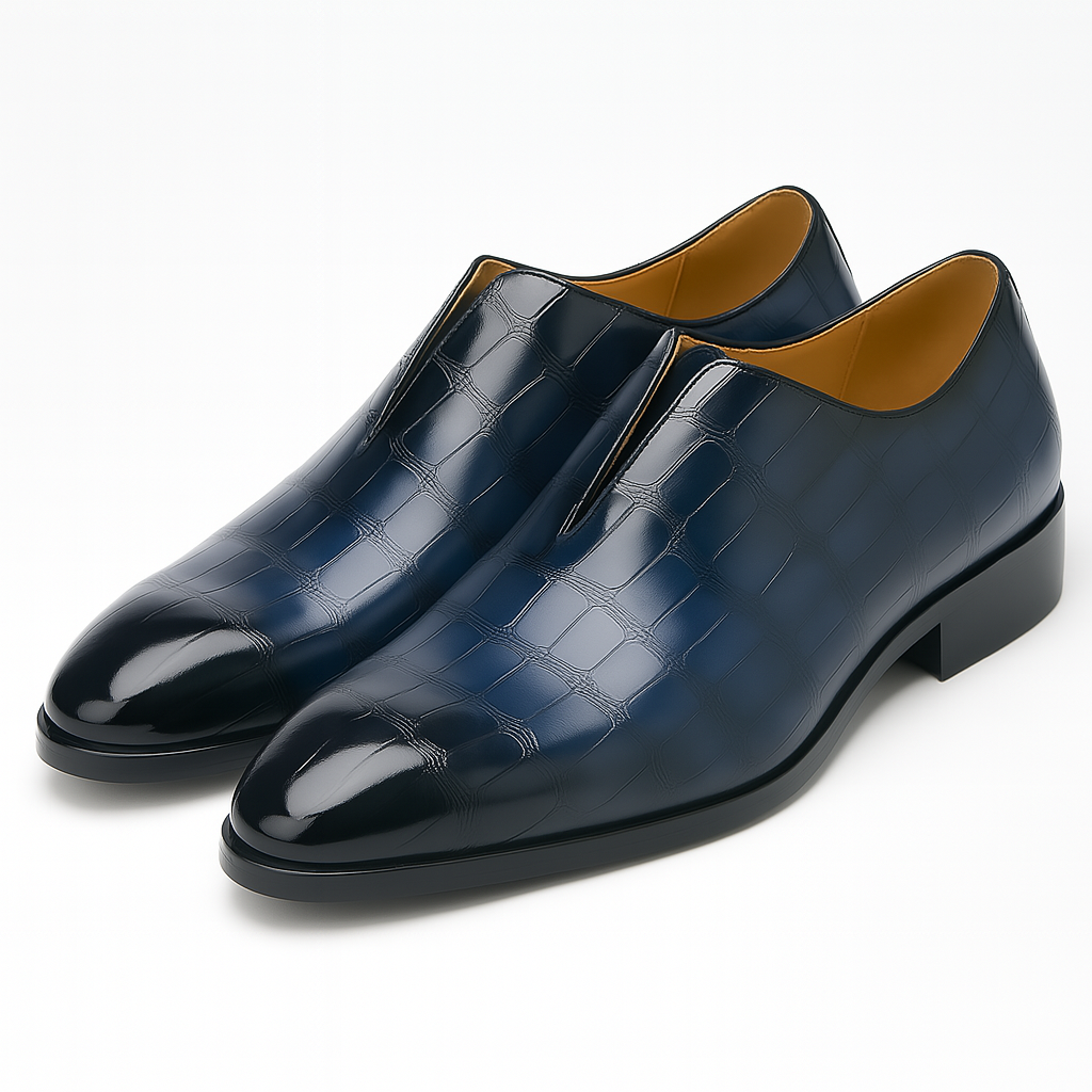 THRUSTYLE | Leather Penny Loafers