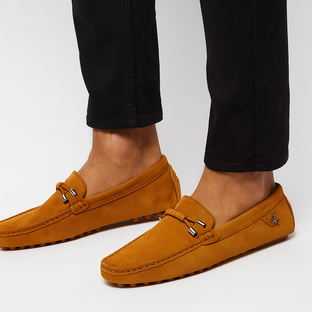 THRUSTYLE | Buckle Driving Loafers