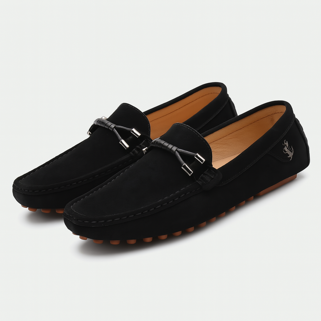 THRUSTYLE | Buckle Driving Loafers