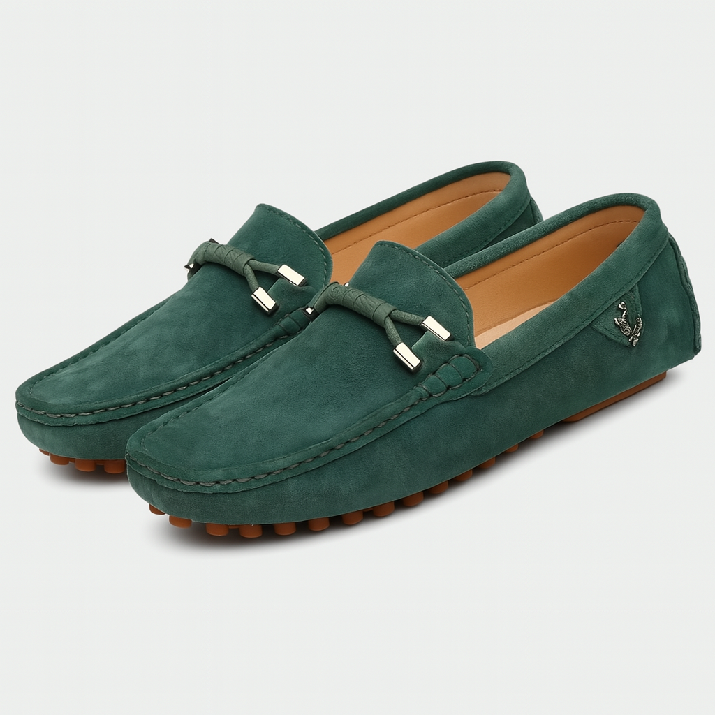 THRUSTYLE | Buckle Driving Loafers