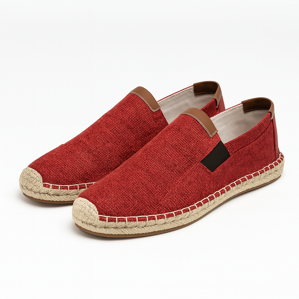 THRUSTYLE | Canvas Slip-On Loafers