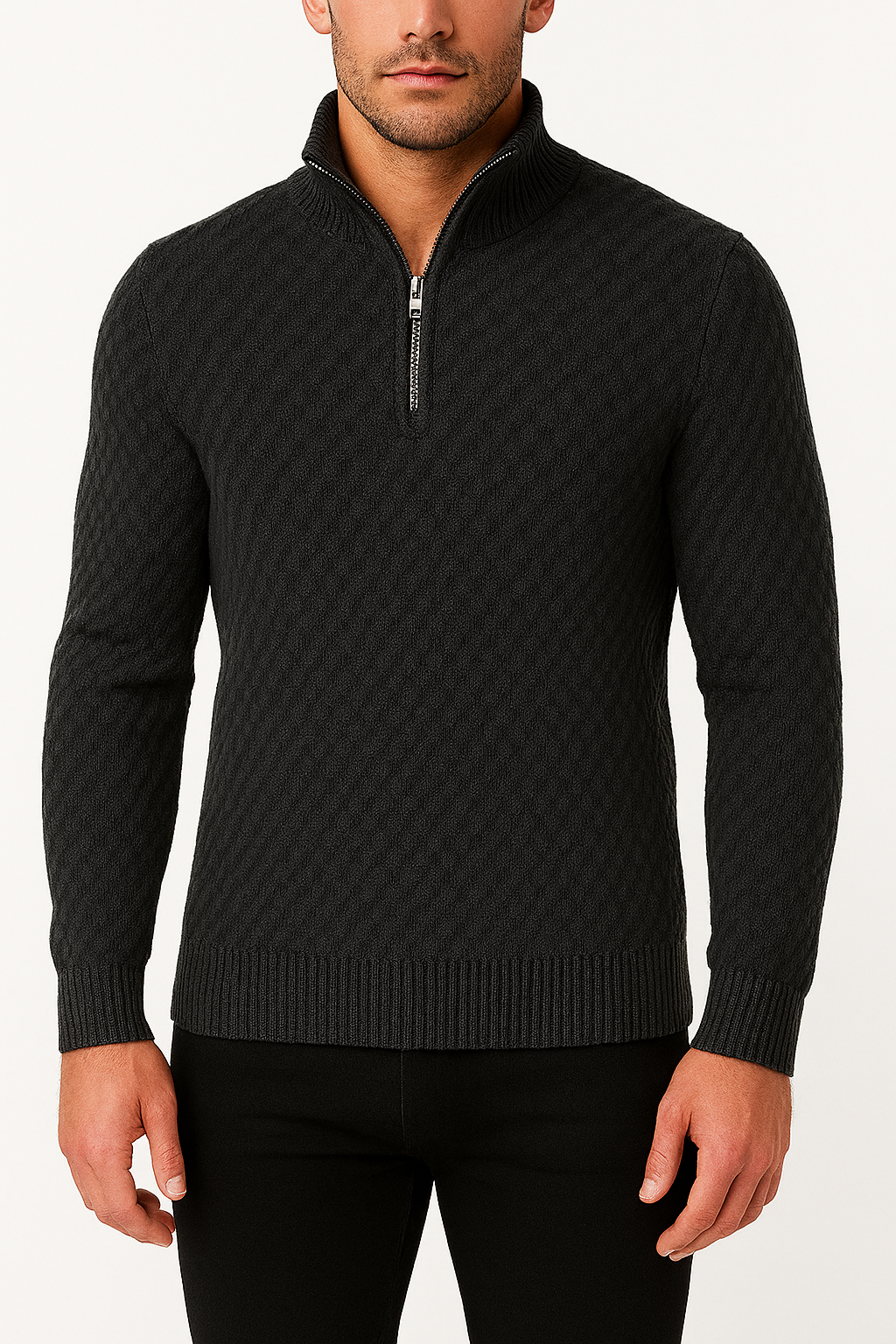 THRUSTYLE | Textured Half-Zip