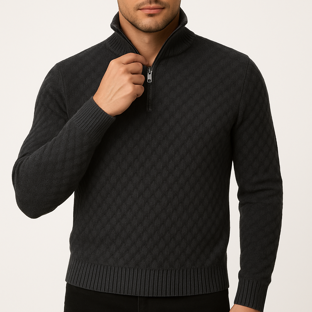 THRUSTYLE | Textured Half-Zip