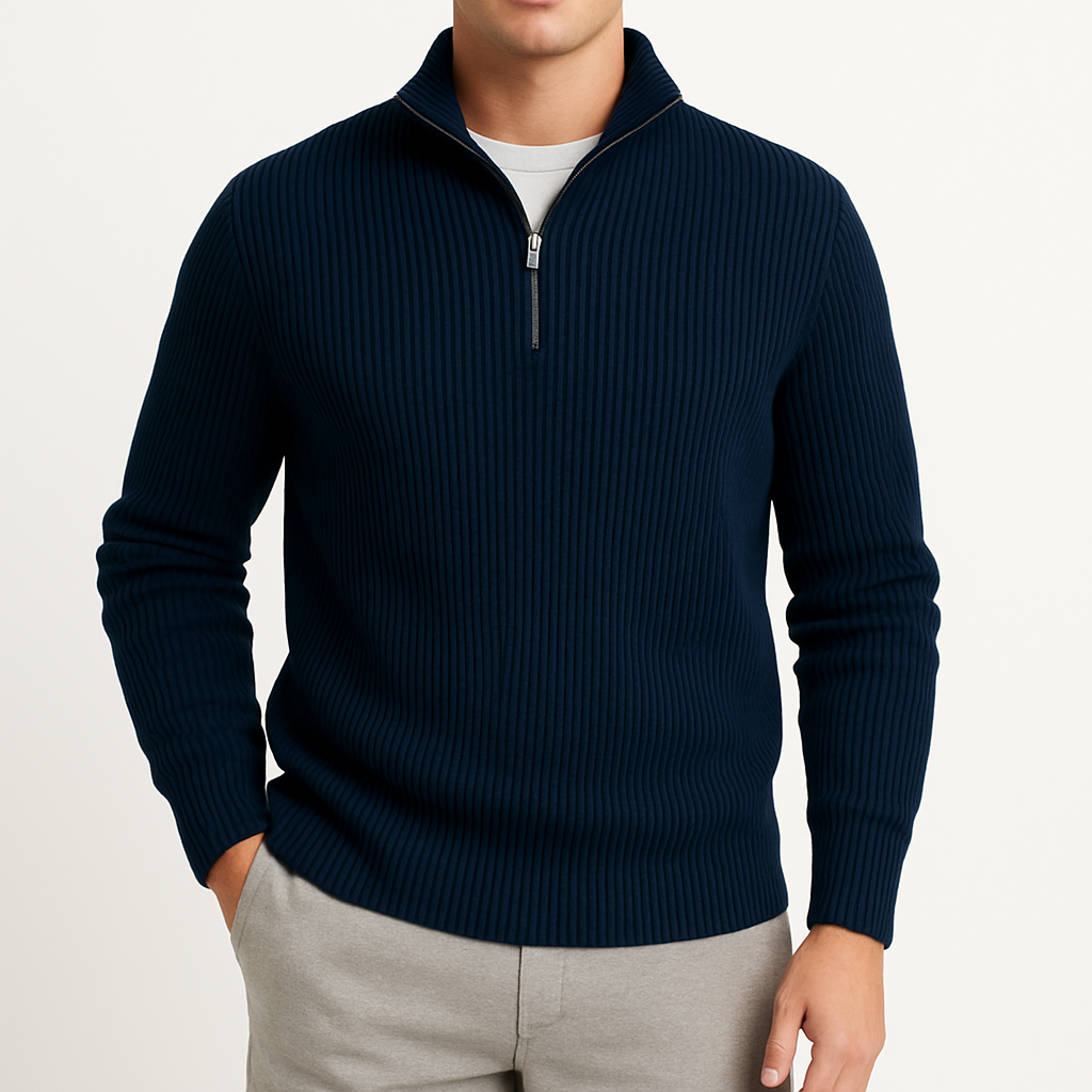 THRUSTYLE | Wool Half-Zip