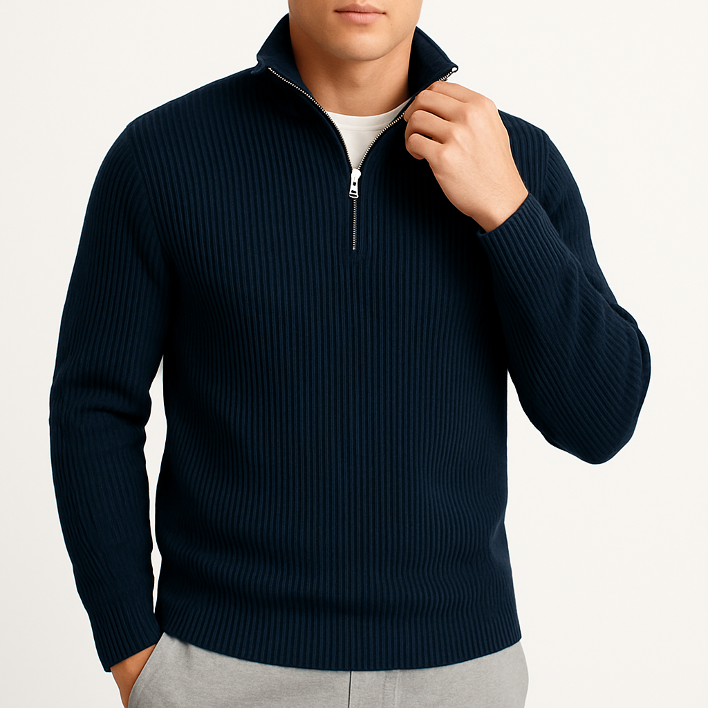 THRUSTYLE | Wool Half-Zip