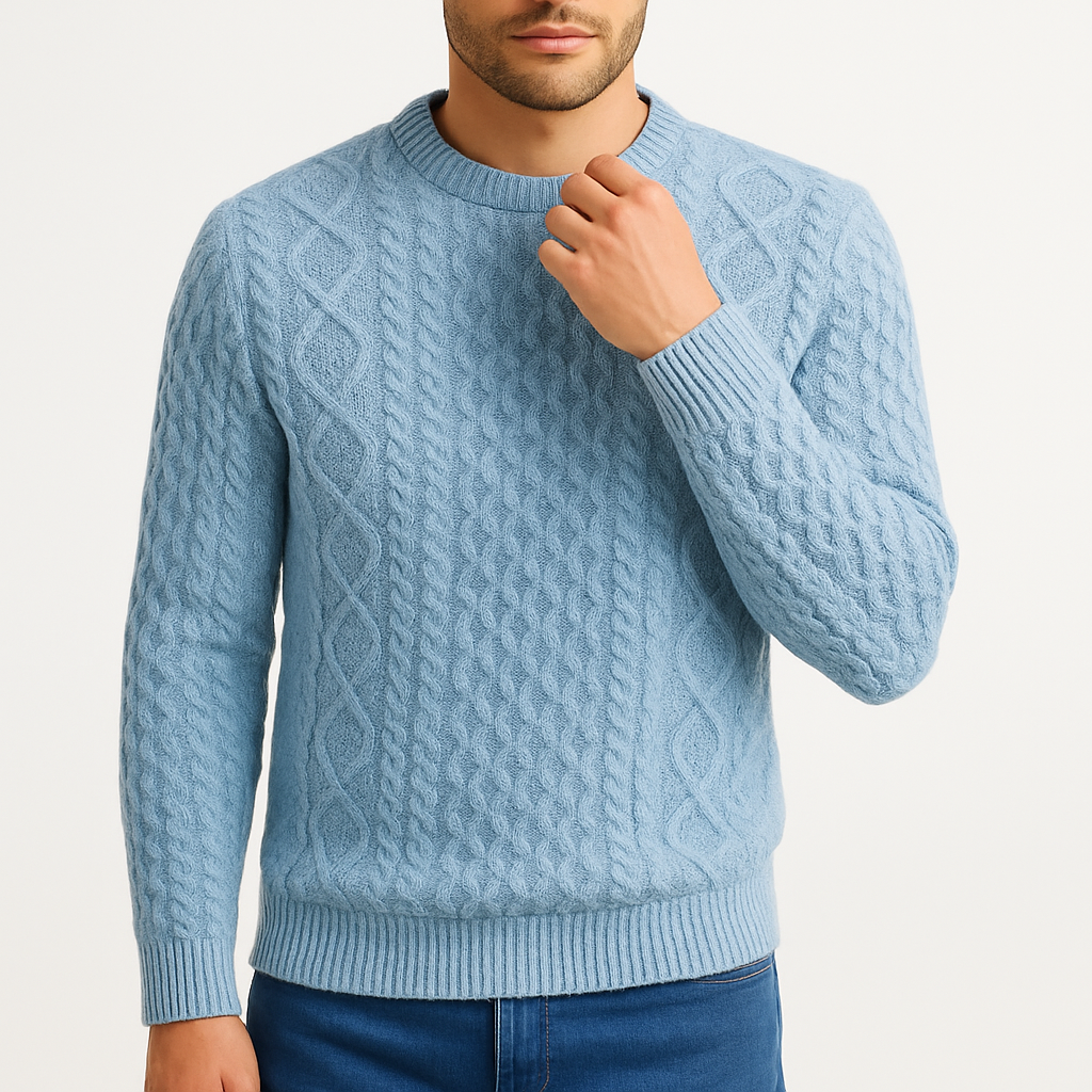 THRUSTYLE | Cable Knit Slim