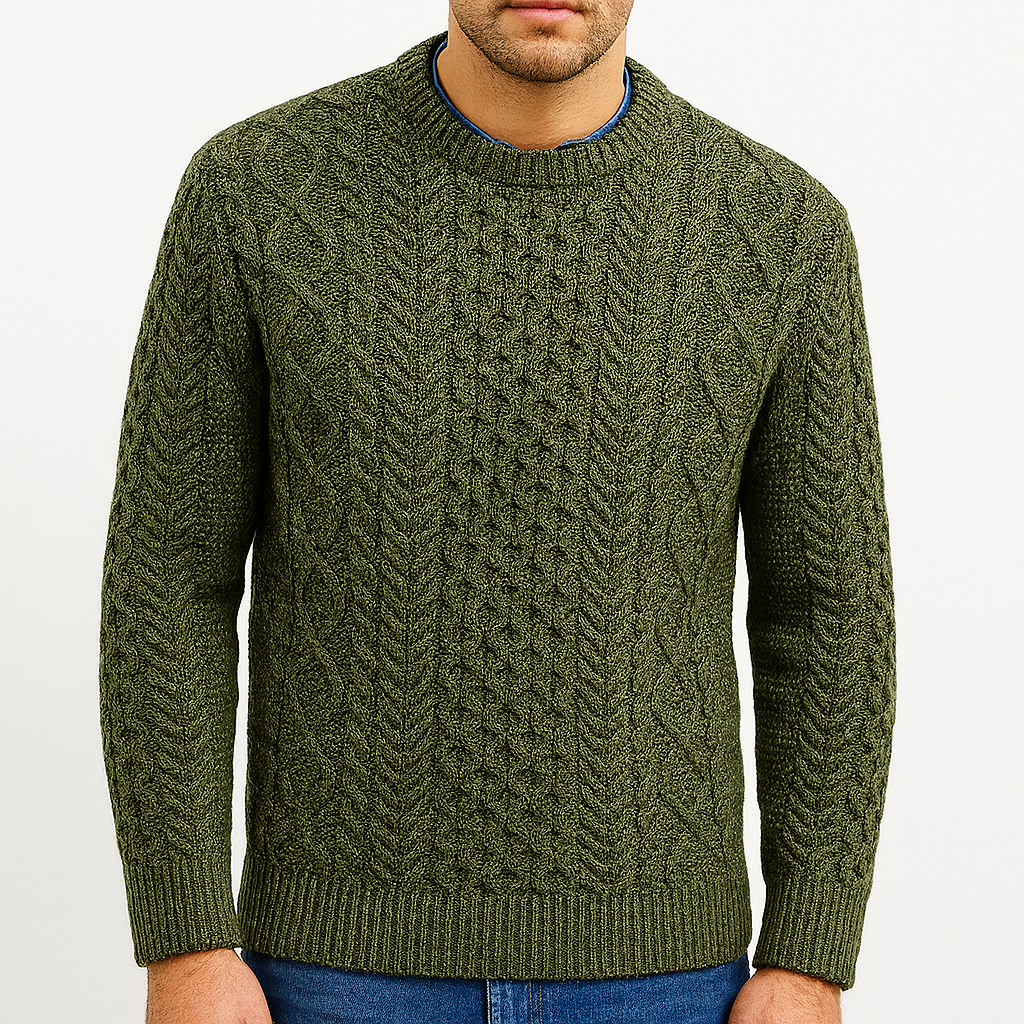 THRUSTYLE | Cable Knit Slim