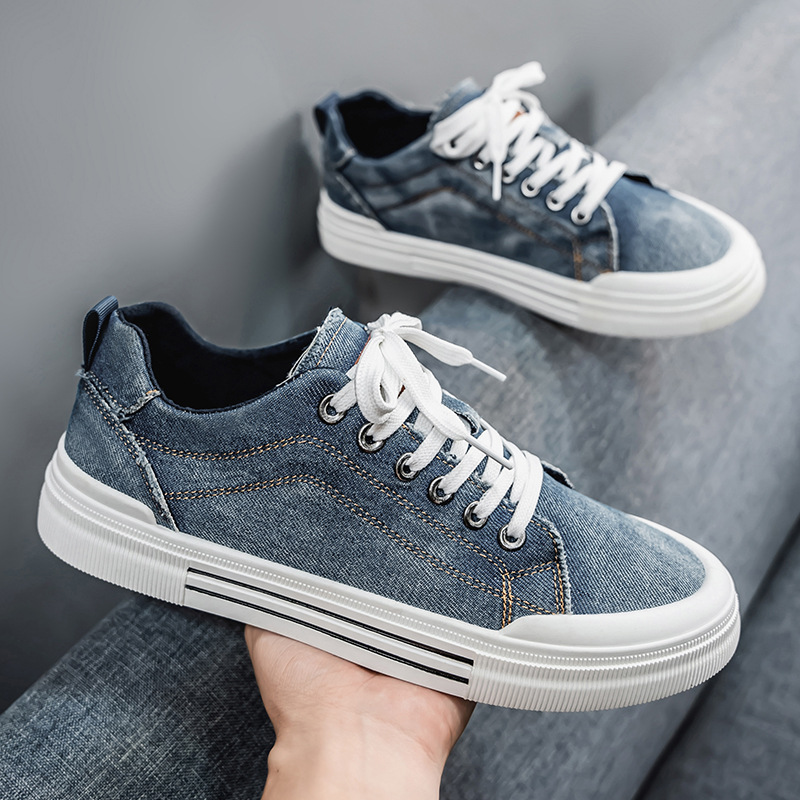 Men’s Denim Sneakers – Premium Comfort, Casual Style-5
