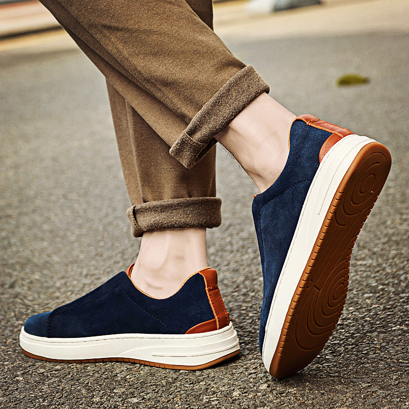 Men’s Suede Sneakers – Italian Craftsmanship, Comfortable Fit-4
