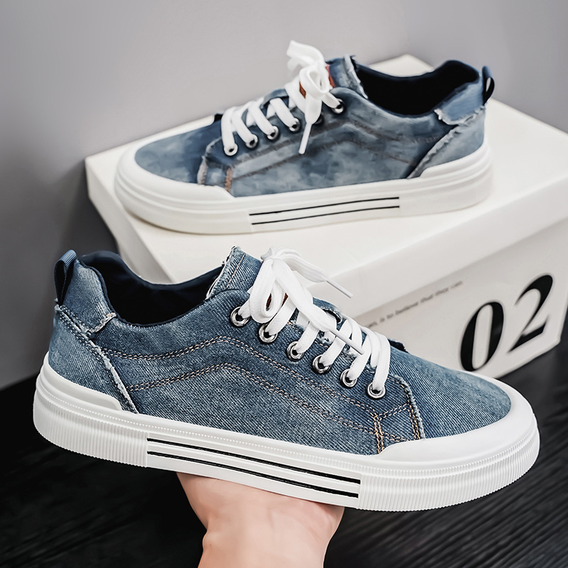 Men’s Denim Sneakers – Premium Comfort, Casual Style-4