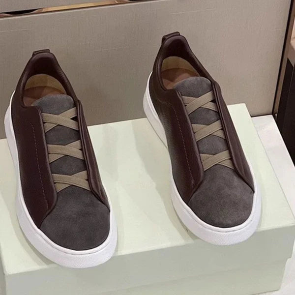 Men’s Sneakers – Premium Leather and Suede, Comfortable Fit-6