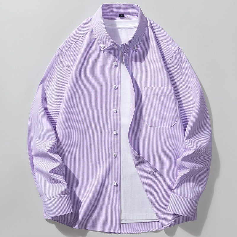 Classic Striped Button Up