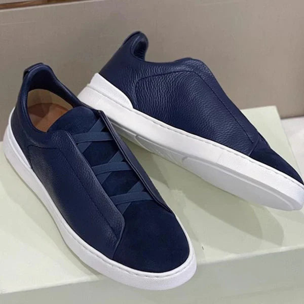 Men’s Sneakers – Premium Leather and Suede, Comfortable Fit-2