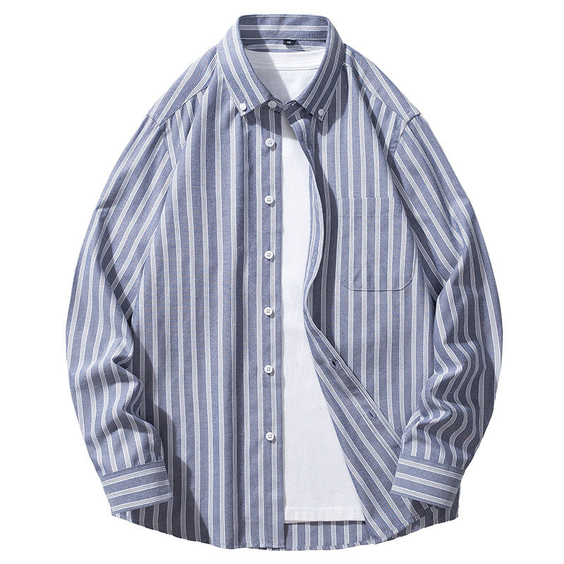 Classic Striped Button Up